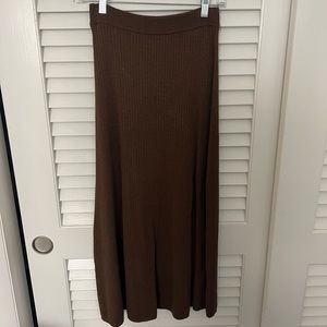 Free People Maxi Sweater Skirt